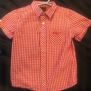 Ben Sherman gingham button down 3-4 yrs